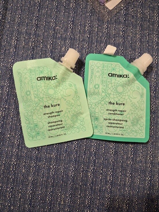 amika Other - amika The Kure Strength Repair Shampoo & Conditioner Pouch Duo